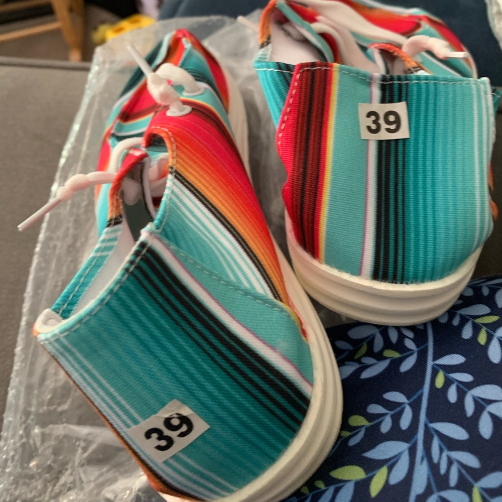 A pair of summer shoes